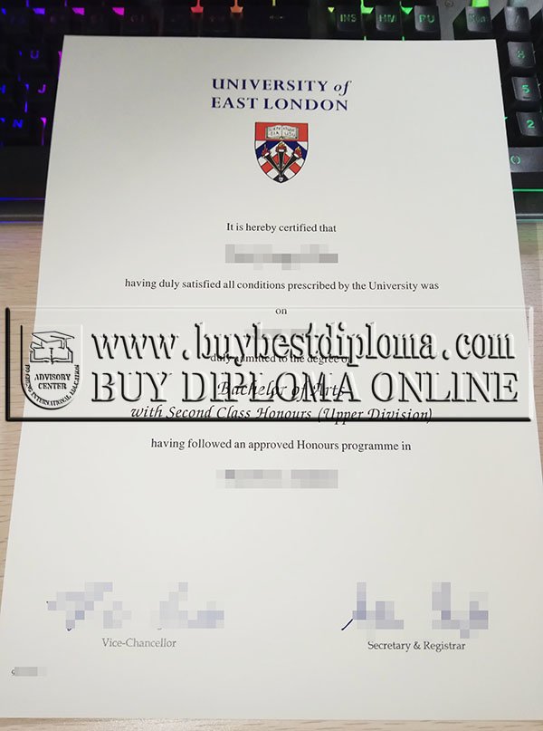 University of East London degree, UEL diploma