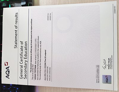 gcse certificate aqa