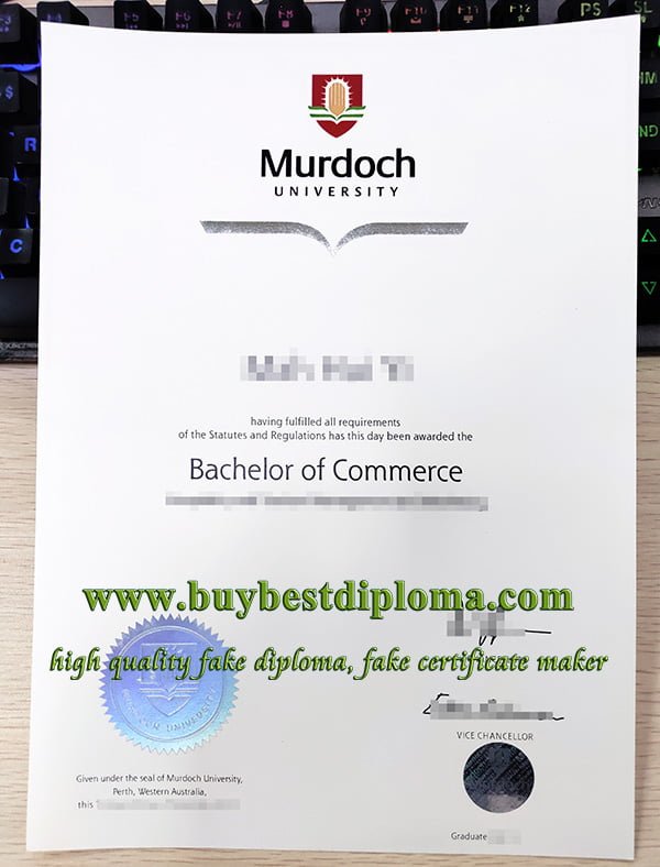 Murdoch University degree, Murdoch University diploma,