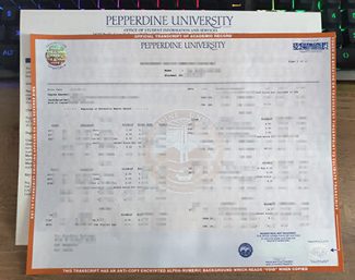 Pepperdine University transcript, Pepperdine University diploma, fake transcript,