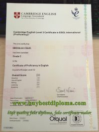 Is It Hard to Get A Fake Cambridge CPE Certificate with HIgh Scores?