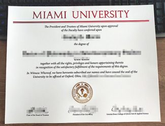 Miami University diploma, fake Miami University degree, Miami University certificate,