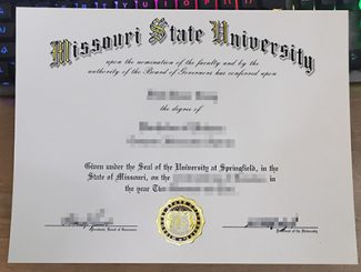 Missouri State University degree, fake MSU diploma, Missouri State University certificate,