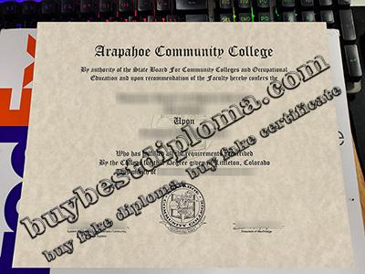 How Much To Order Fake Arapahoe Community College Diploma