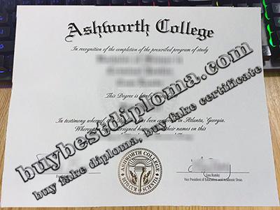 How Much To Order Ashworth College diploma online