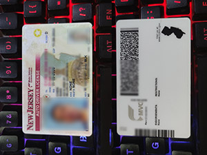 New Jersey driver license