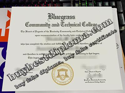 Facts about Fake Bluegrass Community And Technical College Diploma