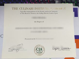 Culinary Institute of America diploma, fake Culinary Institute of America certificate,