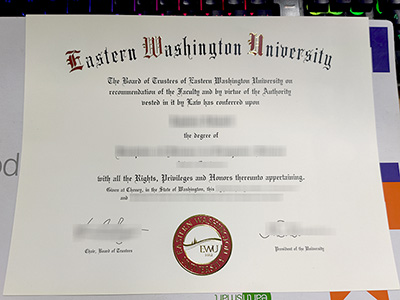 Eastern Washington University Diploma B1 1 