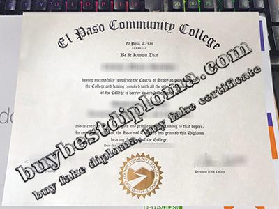 The Step by Step Guide To Order Fake El Paso Community College Diploma