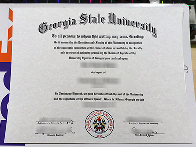 Formulas to Make A Fake Georgia State University Diploma Look Realistic