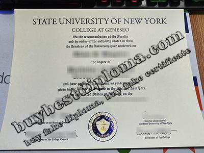 Where Can I Order Fake SUNY Geneseo Diploma 2023?