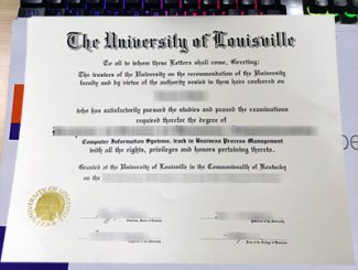 University of Louisville degree, fake University of Louisville diploma,